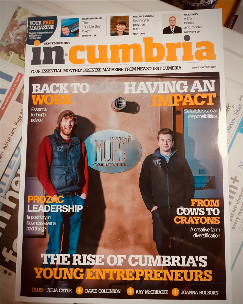 We've made the front cover!